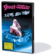 cover for Great White - Live and Raw
