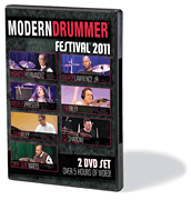 cover for Modern Drummer Festival 2011
