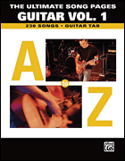 cover for The Ultimate Song Pages - Guitar, Volume 1: A to Z