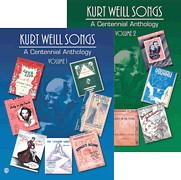 cover for Kurt Weill Songs - A Centennial Anthology - Volumes 1 & 2