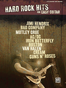 cover for Hard Rock Hits for Easy Guitar