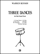 cover for Three Dances (Unaccomp. Solos)