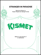 cover for Stranger In Paradise (From 'Kismet')
