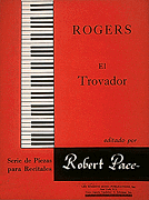cover for El Trovador  Serie De Piezas Para Recitales  Red (Sheet Music in Spanish)