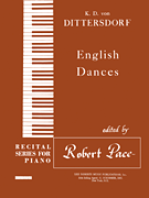 cover for English Dances