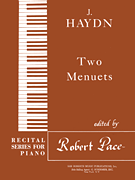 cover for Two Menuets