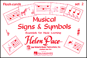 cover for Musical Signs And Symbols Set Ii 24 Cards 48 Sides Moppet Flash Cards