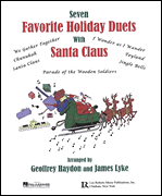 cover for Favorite Holiday Duets with Santa Claus
