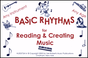 cover for Basic Rhythms Flashcards