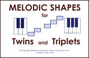 cover for Melodic Shapes for Twins and Triplets