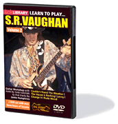 cover for Learn to Play Stevie Ray Vaughan Guitar Technique