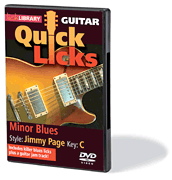 cover for Minor Blues - Quick Licks