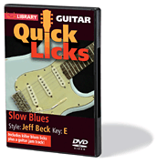 cover for Slow Blues - Quick Licks