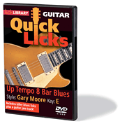 cover for Up Tempo 8-Bar Blues - Quick Licks