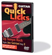 cover for Up Tempo Rock - Quick Licks