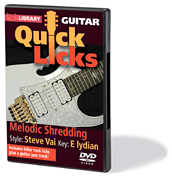cover for Melodic Shredding - Quick Licks