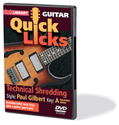 cover for Technical Shredding - Quick Licks