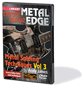 cover for Metal Soloing Techniques, Volume 3