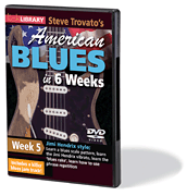 cover for Steve Trovato's American Blues in 6 Weeks