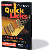 cover for Up Tempo Blues - Quick Licks