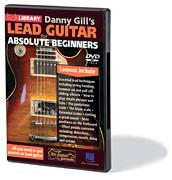 cover for Danny Gill's Lead Guitar for Absolute Beginners