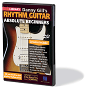 cover for Danny Gill's Rhythm Guitar for Absolute Beginners
