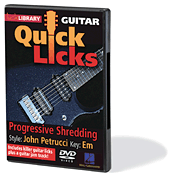 cover for Progressive Shredding - Quick Licks