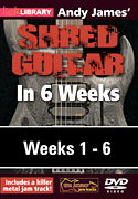 cover for Andy James' Shred Guitar in 6 Weeks