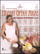 cover for Mozart Opera Arias for Soprano and Orchestra - Vol. III