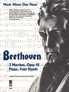cover for Beethoven - 3 Marches, Opus 45