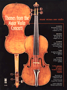 cover for Themes from the Major Violin Concerti