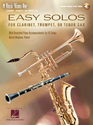 cover for Easy Clarinet Solos, Vol. I - Student Level
