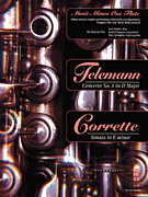 cover for Telemann - Concerto No. 1 in D Major; Corrette - Sonata in E minor