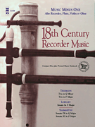 cover for 18th Century Recorder Music