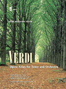 cover for Verdi - Opera Arias for Tenor and Orchestra