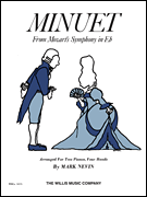 cover for Minuet from Symphony in E Flat