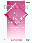 cover for Etude in C Minor