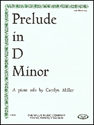 cover for Prelude in D Minor