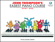cover for John Thompson's Easiest Piano Course - Part 1 - Book/Audio