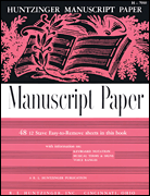 cover for Manuscript Book - 48 Pages