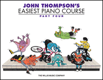 cover for John Thompson's Easiest Piano Course - Part 4 - Book Only