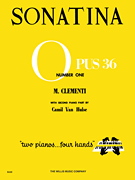 cover for Sonatina Op. 36, No. 1