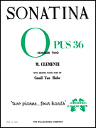 cover for Sonatina Op. 36, No. 2