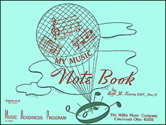 cover for My Music Note Book