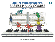 cover for John Thompson's Easiest Piano Course - Part 2 - Book/Audio