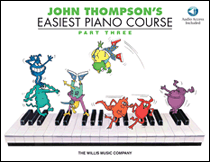 cover for John Thompson's Easiest Piano Course - Part 3 - Book/Audio