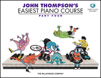 cover for John Thompson's Easiest Piano Course - Part 4 - Book/Audio