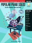 cover for Popular Piano Solos - Grade 3 - Book/Audio