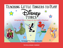 cover for Teaching Little Fingers to Play Disney Tunes