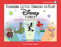 cover for Teaching Little Fingers to Play Disney Tunes (Bk/Audio)
